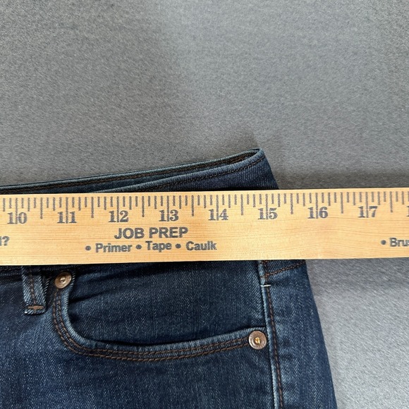 Ann Taylor Loft Jeans Womens 27/4 Blue Low Rise Curvy Skinny Denim Stretch - Picture 7 of 10